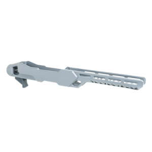 Timber Creek Outdoors Enforcer Rifle Chassis in Tungsten Aluminum for Ruger 10/22, Compatible with MSR Buffer Tubes - ERC1022T