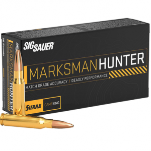 Sig Sauer Marksman Hunter Ammo, 140gr 20 Per Box/10 Case 270Win - E270GK14020