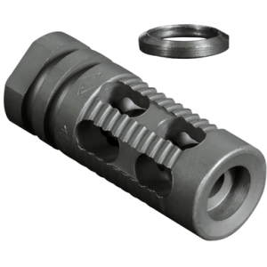 Yankee Hill Phantom Comp/Brake, with Smooth End 1/2"-28 tpi Threads 2.25" OAL for 5.56mm - 285M2