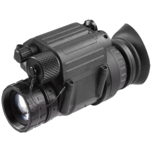 AGM Global Vision 11P14123484111 PVS-14 3AW1 Night Vision Hand Held/Mountable Black 1x26mm, Gen 3 White Phosphor Level 1