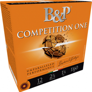  Ammunition 12B1CP8 Competition One 12 Gauge 2.75 1oz 8 Shot 25 Per Box Ammo