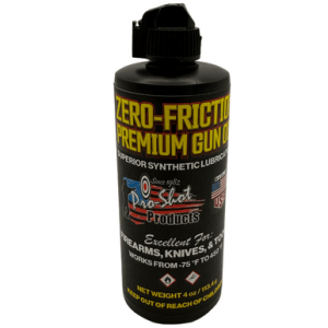 Pro-Shot Zero Friction Needle Oiler, Cleans / Lubricates / Protects 4 oz Bottle - ZF4