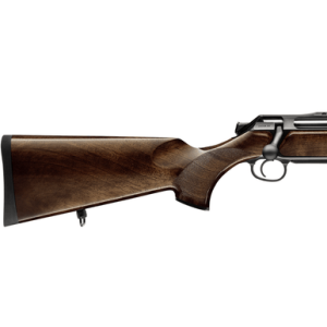 Sauer 505 Lux Rifle, 24" Matte Blued Threaded Barrel Matte Blued Saddle Mount Steel Receiver Grade 5 Wood Fixed Stock Full Size 3+1rd 300 Win Mag - 80117099