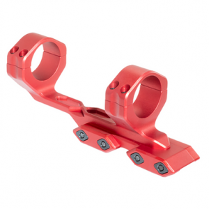 Timber Creek Outdoors Enforcer Cantilever Scope Mount, Red Aluminum, 1" Tube - E1CSM1R