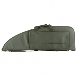 NcStar CV290736 VISM Rifle Case w/ Double Zippers ID Holder Foam Padding & Black Finish
