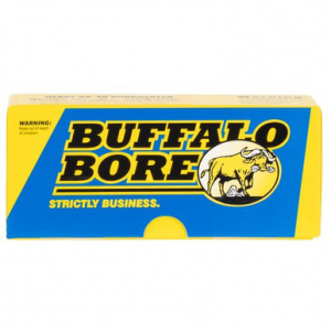 Buffalo Bore Ammunition 41A/20 Premium Supercharged 358 Win 225 gr Spitzer Boat-Tail (SBT) 20 Bx/ 12 Cs