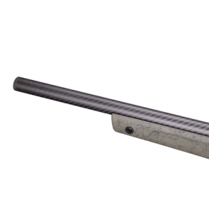 Bergara Rifles BMR X Carbon Fiber Rifle, 18" Black Carbon Fiber Threaded Barrel Black Cerakote Picatinny Rail Receiver Adj LOP Black w/Green Webbing Synthetic Stock 10+1rd 17 HMR - BMR012