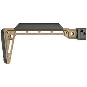 Midwest Industries Minimalistic Side Folding Stock Flat Dark Earth 6061 Aluminum - MIMINSFFDE