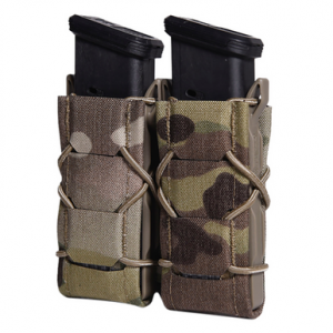 High Speed Gear TACO Gen 2 Double Pistol Multi-Cam Nylon MOLLE Compatible with Pistol - 24PT02MC