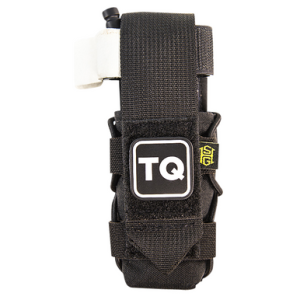 High Speed Gear TACO Tourniquet Pouch Black Nylon with Velcro Closure Fits MOLLE Compatible with Most Windlass-Style Tourniquets - 11TQ00BK