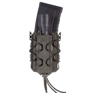 High Speed Gear Double Decker TACO Mag Holder, Double OD Green Polymer Belt Clip Belts 2" Wide - 16DD01OD
