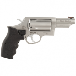 Taurus Judge .45 Colt/.410 Gauge 3 in 5-Round Revolver Stainless Steel with Viridian Laser - 2-441039TVL