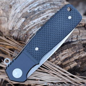 CRKT Homefront EDC Knife, Compact 2.91" Folding Aluminum/G10 Plain Stonewashed S35VN SS Blade Black G10 Handle - K246KXP