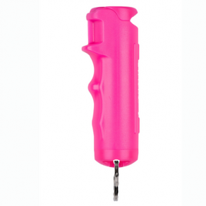 Sabre Flip Top Pepper Spray Pink with Snap Clip - F15PUSG02
