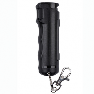 Sabre Flip Top Pepper Spray Black with Snap Clip - F15BUSG02
