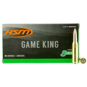  7MM087N Game King 7mm-08 Rem 140 Gr Sierra GameKing Spitzer Boat-Tail 20 Bx/ 25 Cs Ammo