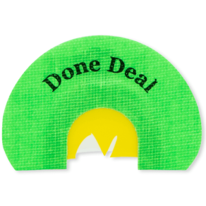Rolling Thunder Game Call Done Deal Diaphragm Call, 3 Reed Combo Cut Attracts Turkey Species - TC002-DD