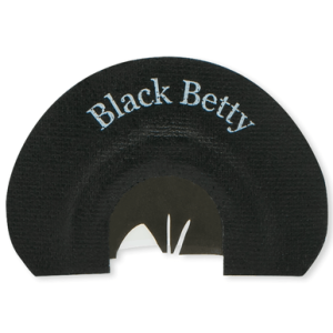 Rolling Thunder Game Call Black Betty Diaphragm Call, 3 Reed Snake Tongue Cut Attracts Turkey Species - TC008-BB