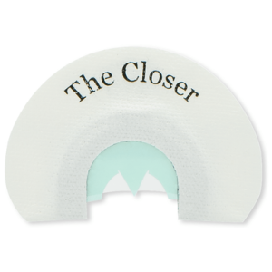 Rolling Thunder Game Call The Closer Diaphragm Call, 2 Reed Bat Wing Cut Attracts Turkey Species - TC010-CL