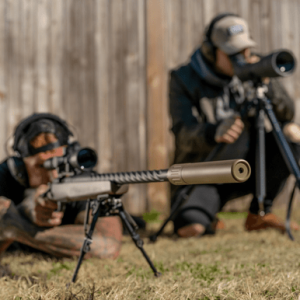 ADVANCED ARMAMENT COMPANY 65008 MK13-SD 30 Cal Rated Up To 300 Win Mag, FDE Titanium, 90T Taper Mount