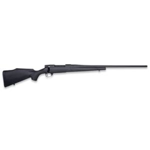 Weatherby Vanguard Obsidian Rifle, 20" Blued Heavy Threaded Barrel Blued Drilled & Tapped Steel Receiver Monte Carlo Black Polymer Stock 5+1rd 223 Rem - VHS223RR0T