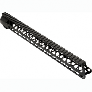 Timber Creek Outdoors Enforcer Handguard 15" AR-15 Black Hardcoat Anodized Aluminum Picatinny/M-LOK - ME15HGBL