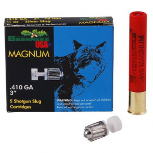 nneke SL4103M Magnum 410 Gauge 3 1/4 Oz Slug Shot 5 Bx/ 90 Cs Ammo