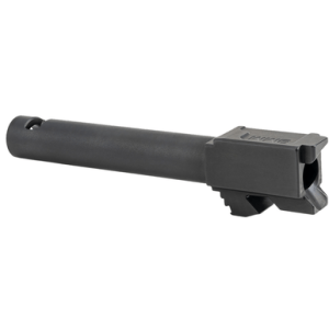 Zaffiri Precision Threadless Barrel, Black 416R Stainless Steel Ported Fits Glock 17 Gen1-4 - ZP.17BCPBN