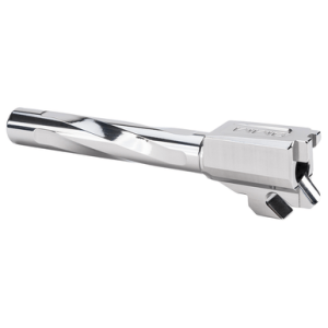 Zaffiri Precision P320F Barrel, 4.70" Silver 416R Stainless Steel Flush / Crown Fits Sig P320F - ZP.320FBSS