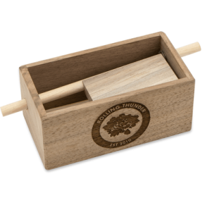 Rolling Thunder Game Call Push Button Box Call, Attracts Turkey Species - TC017-PUSHBTN