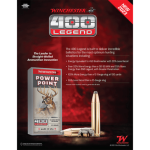 Winchester Ammo Power-Point 400 Legend 215 gr - X4001