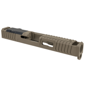 Zaffiri Precision ZPS.IBS Custom Slide, Flat Dark Earth 17-4 Stainless Steel Fits Glock 17 Gen 3 - ZPS.B.17.FDE