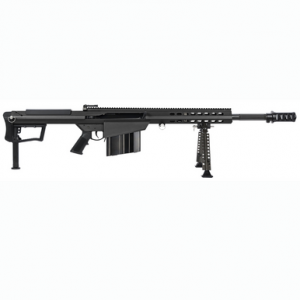Barrett M107A1 .50 BMG 10+1 20 in Chrome-Lined Fluted Barrel Black Cerakote Aluminum Receiver - 18062