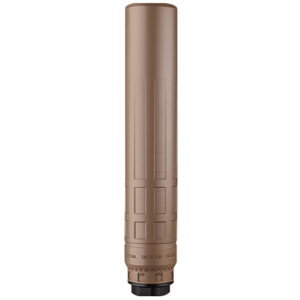 Dead Air NOMAX33XEMAXFDE Nomax 33 FDE .33 Cal Silencer w/ Xemax Adapter & 5/8-24 DA150 Muzzle Brake