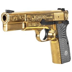 Girsan Girsan 390488 MC P35 9mm Luger 15+1 4.87" Gold Plated Pistol - $960.99 at DEGuns