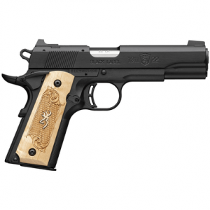 Browning 051067490 1911-22 Black Label Medallion Full Size Frame 22 LR 10+1 4.25" Pistol