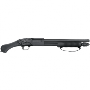 Mossberg 50638 590 Shockwave 12 Gauge 3" 14" 5+1 Blued Black Fixed Raptor Birdshead Grip Stock
