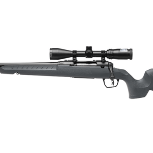 Savage Arms Axis 2 XP Combo Rifle, 20" Matte Black Heavy Sporter Barrel & Drilled & Tapped Carbon Steel Receiver Fixed Matte Gray Synthetic Stock Compact Left Hand Boresighted 3-9x40mm 4+1rd 6.5 Creedmoor - 32252
