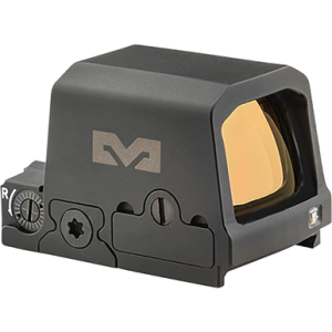 Meprolight USA MPO PRO-S - Black 901141172, 1x19x15mm Objective, 3 MOA Red Dot, 33 MOA Bullseye/Ring Illuminated Reticle