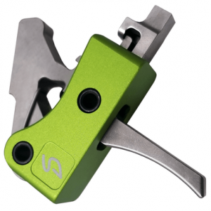 Stern Defense H2S Drop In Trigger, Green Fits AR10/AR15 - 009H2SNIBD1M