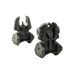 Meprolight FRBS Self-Illuminated Folding Back Up Sights 2-Dot 2