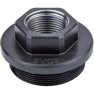 Kgm Suppressors A-DTA-T-3 Direct Thread Adapter Fits 3/4"x24 Titanium Nitride Black