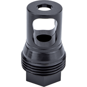 Kgm Suppressors R50T Taper Muzzle Brake, Black Nitride Steel 5/8"x24 Threads - A-TMB-S-2