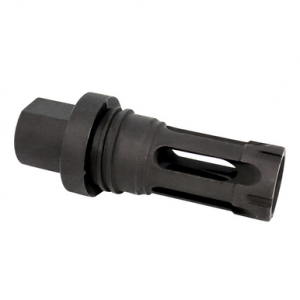 Yankee Hill Phantom QD Flash Hider 30 Cal AK-Platform M14x1 LH Black Steel - 4302AKA