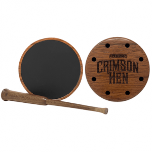 Foxpro Crimson Hen Aluminum Friction, Cherry Wood Turkey Sounds - CRIMSONALU