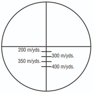 Konus Fighter 4-12x40mm Riflescope with Ballistic Reticle - 7353