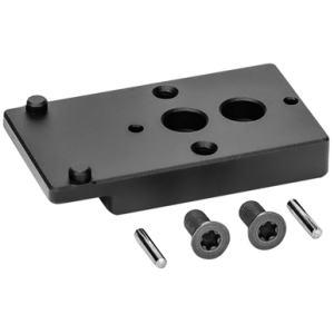 Griffin Armament AIS Flat Mount Plate, Black Anodized Hardcoat 6061 T6 Aluminum - GSMARMRFP