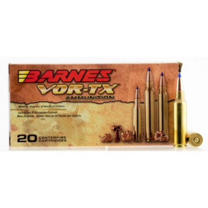 Barnes Bullets 21567 VOR-TX Rifle 300 WSM 150 gr Tipped TSX Boat Tail 20 Bx/ 10 Cs