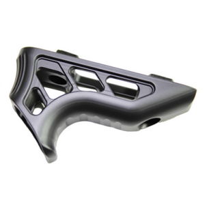 Timber Creek Outdoors Enforcer Mini Angled Foregrip Black Billet Aluminum - MEMAFGBL