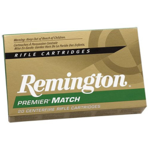 Remington Ammunition 27680 Premier Match 223 Rem 69 gr Sierra MatchKing Hollow Point Boat-Tail 20 Bx/ 10 Cs